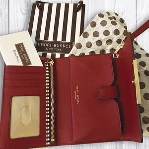 Henri Bendel Wristlet/Wallet/Phone Holder
